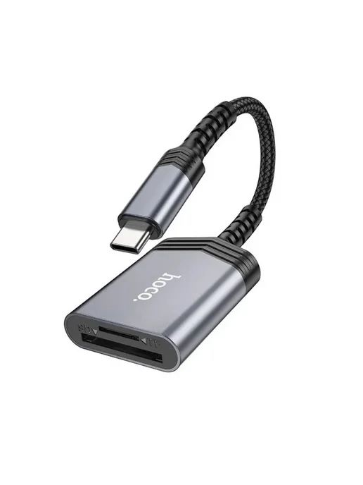 Переходник OTG UA25 USB-C для SD и Micro SD, вариант, фото 6