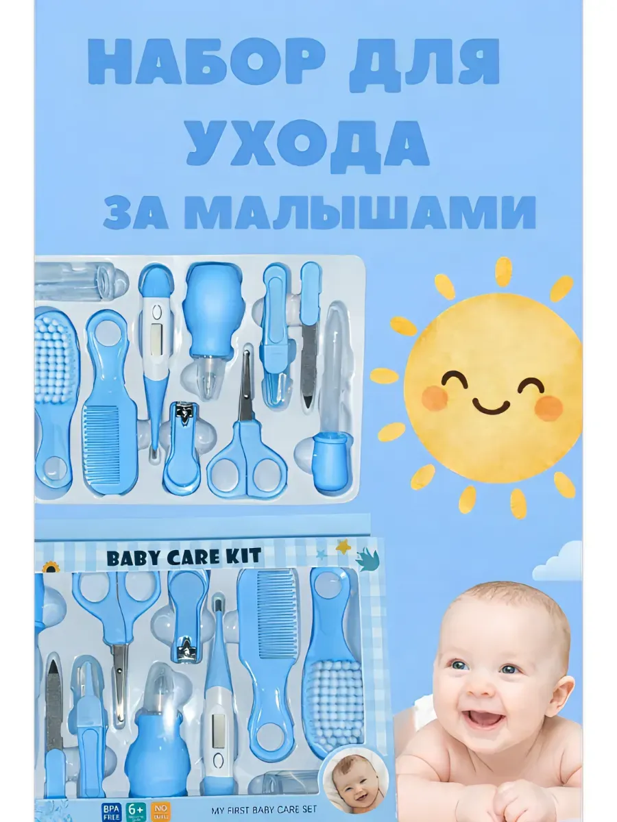 Подарочный набор для ухода за новорожденным мальчиком