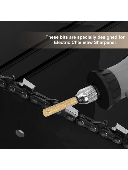 8Pcs High Hardness Diamond Chainsaw Sharpener-Stone, 8 шт, фото 5
