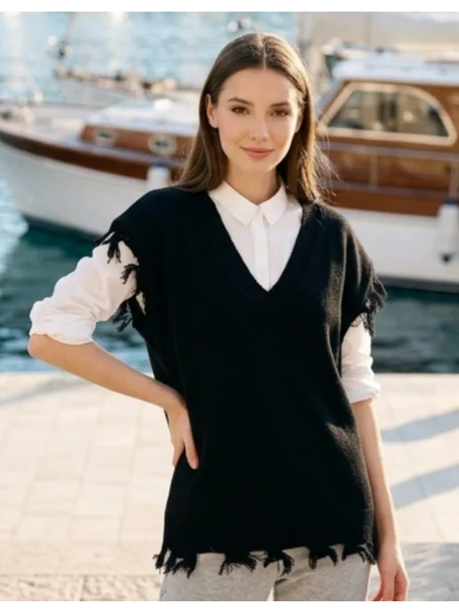 Mademoiselle Жилет, черный