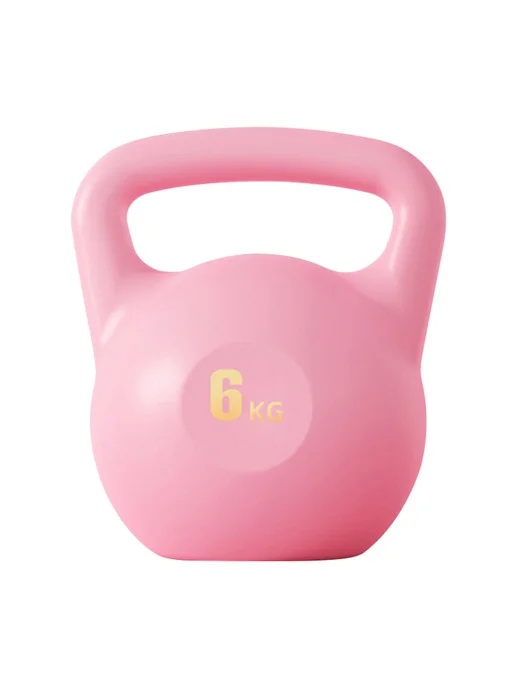 Kettlebell Water 6kg для дома, фитнес, Pink, 6 кг