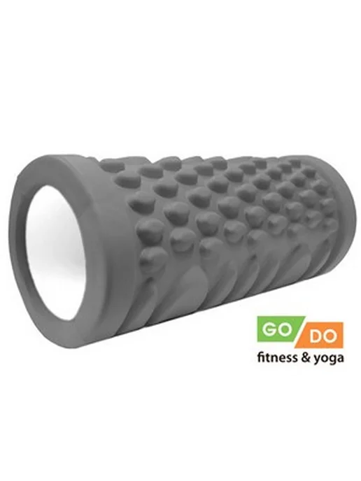 GO DO Валик (ролл) для фитнеса НВ9-33, серый