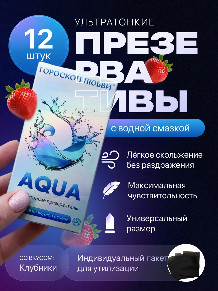 Ультратонкие презервативы на водной основе