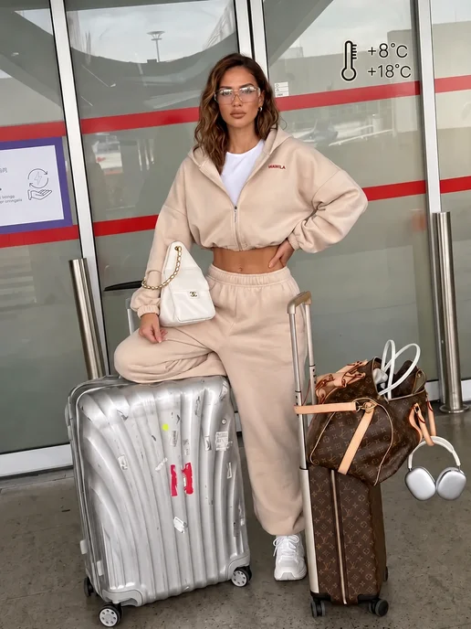 Wawila Спортивный костюм бежевый весна, бежевый