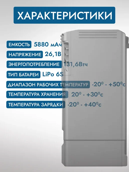 Dji Аккумулятор Matrice 30 Series TB30 (Part 08), для Matrice 30t, фото 2
