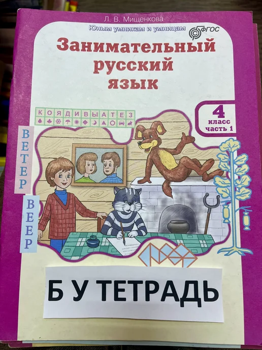 Русский язык 4 класс 1 часть рабочая тетрадь Б У Мищенкова, вариант