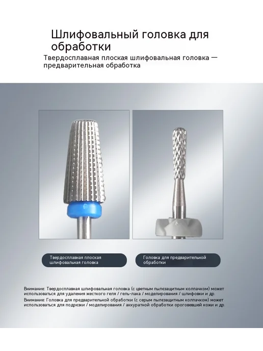 Шлифовальная головка 4 #, 4, фото 11