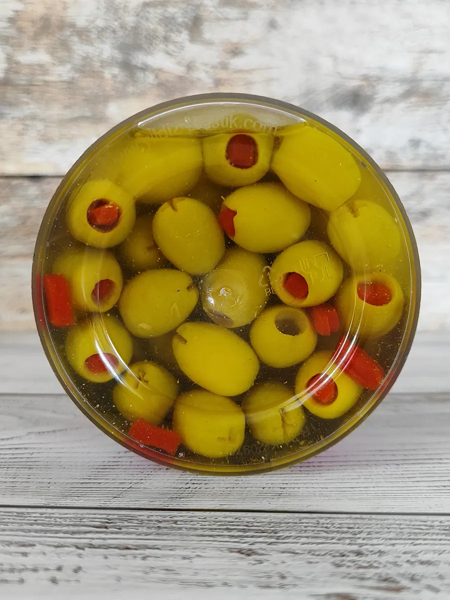 Çekirdeksiz Biberli Zeytin (XL), 370 g 2