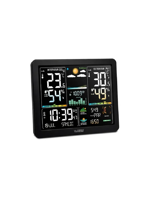 LA CROSSE TECHNOLOGY Погодная станция LA CROSSE WS6236, с цветным экраном, черный, фото 6