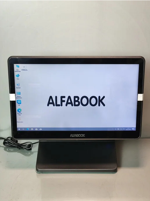 alfabook Pоs моноблок сенсорный 15,6 на intel i5, черный, фото 6