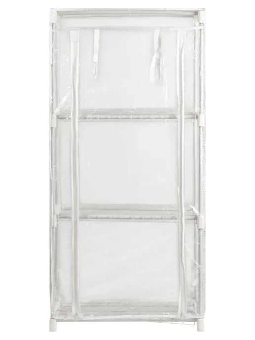 Нет бренда Теплица GA-House-3x-frame 3 яруса 1250х590х300 мм, 1250x590x300 мм, фото 4