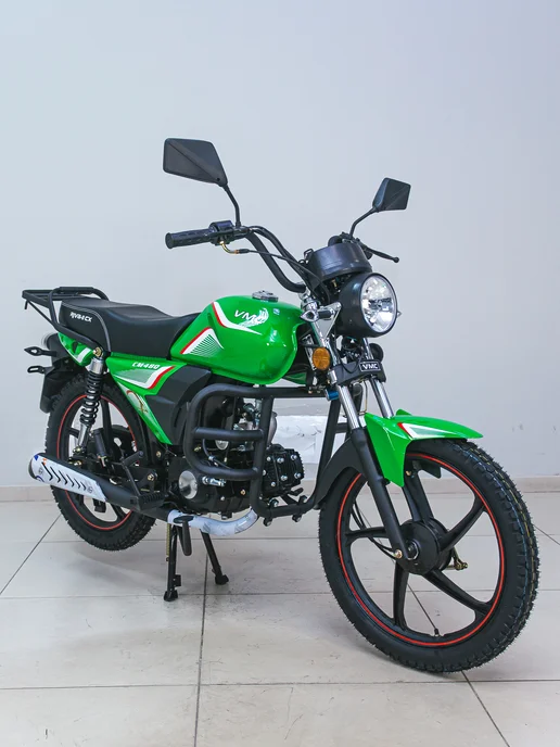 ТЕХНОМОТОРФ Мопед VMC RIVA-II CX Green 110 (49,9) см3, зеленый, фото 2