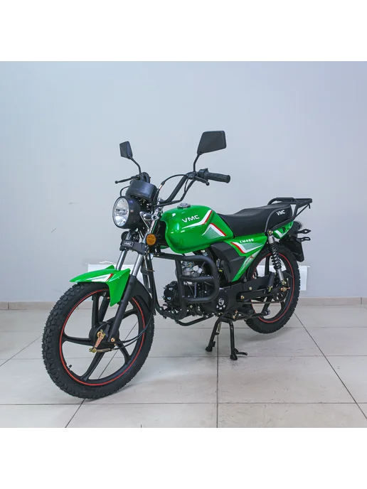 ТЕХНОМОТОРФ Мопед VMC RIVA-II CX Green 110 (49,9) см3, зеленый, фото 8
