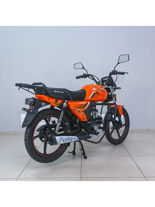 ТЕХНОМОТОРФ Мопед VMC RIVA-II CX Green 110 (49,9) см3, оранжевый, фото 4