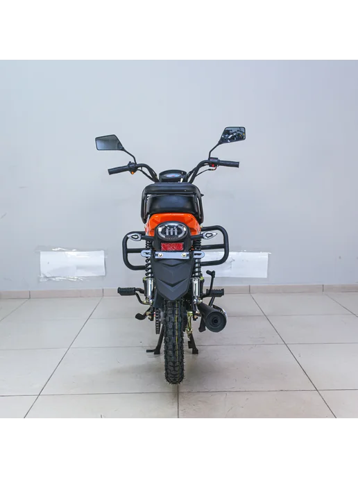 ТЕХНОМОТОРФ Мопед VMC RIVA-II CX Green 110 (49,9) см3, оранжевый, фото 5
