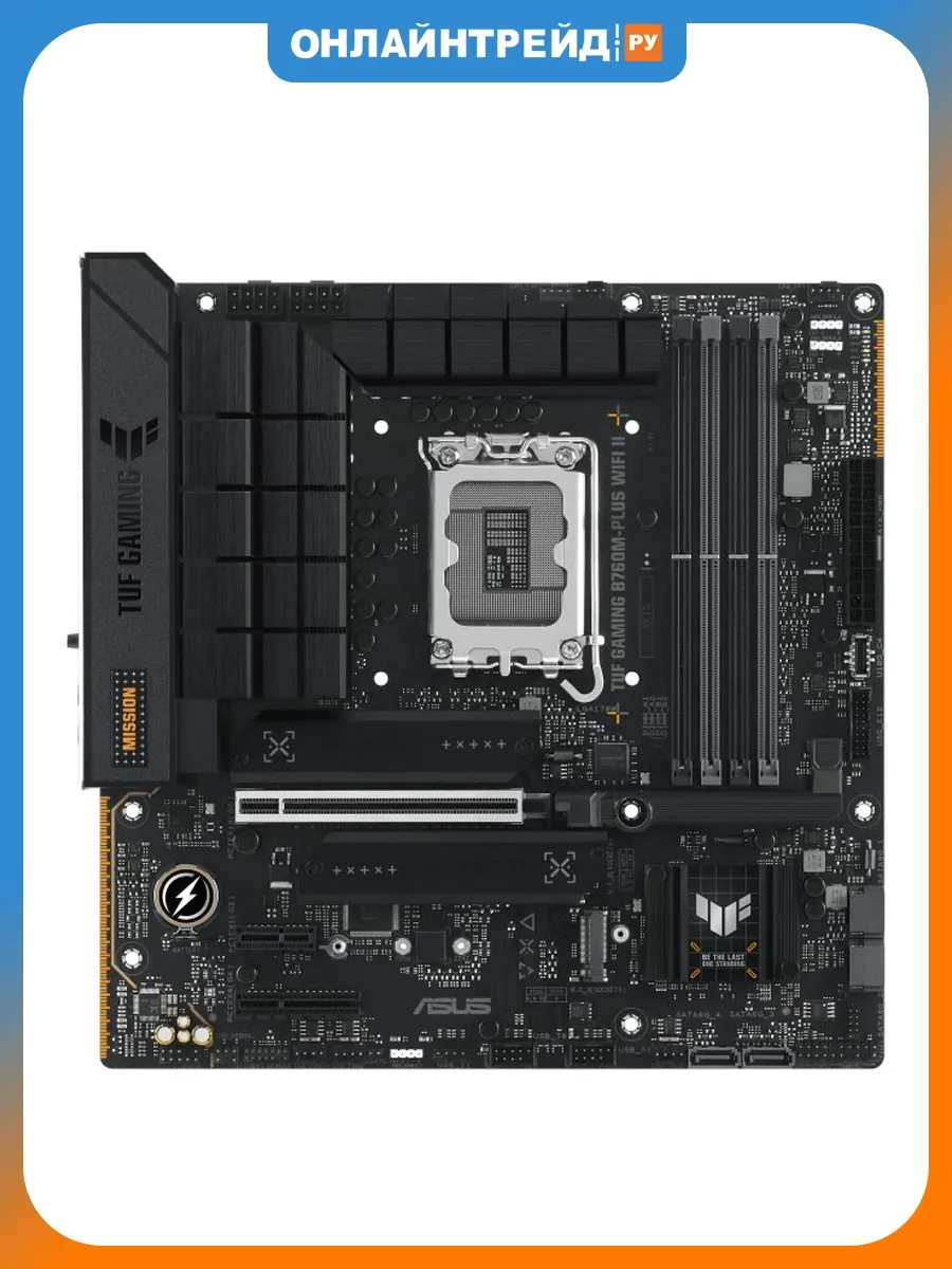Asus Материнская плата TUF GAMING B760M-PLUS WIFI II (LGA1700, mA…