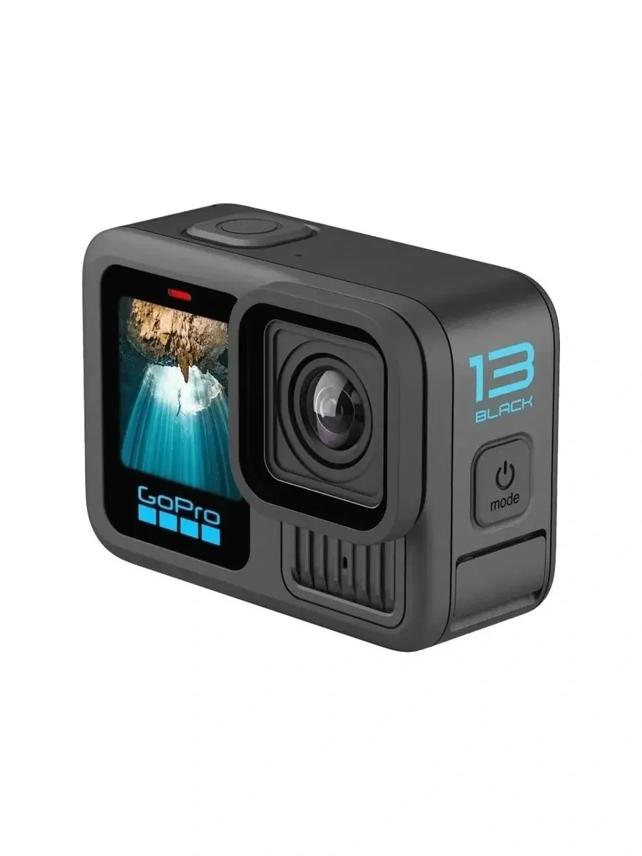 GoPro Экшн-камера HERO 13 Accessory Bundle 5.3K, WiFi черный