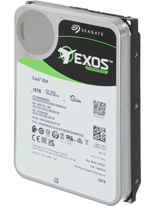 seagate Серверный диск HDD 16 ТБ ST16000NM002H 3,5" SATA, вариант, фото 6