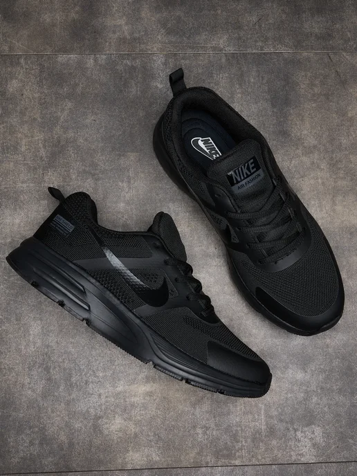Кроссовки летние Nike, черный, фото 3