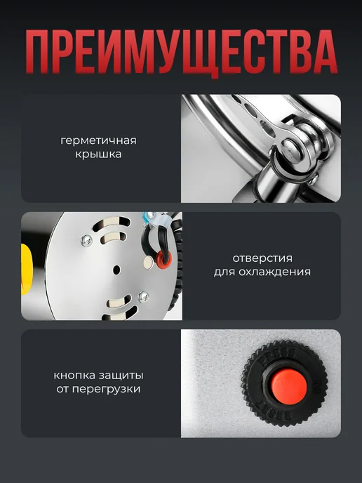 Измельчитель электрический кухонный, серый, фото 4