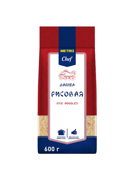 METRO Chef Лапша рисовая, 600г, 600 г