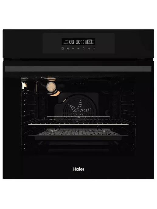 Haier Электрический духовой шкаф HOX-FP3AGB 60 см, 76 л, гриль, встраиваемый, фото 6