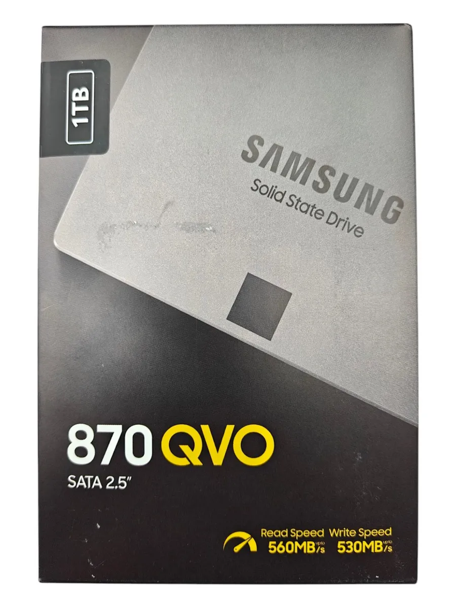 Samsung 870 QVO 1 ТБ Внутренний SSD-диск 2.5" SATA (MZ-77Q1T