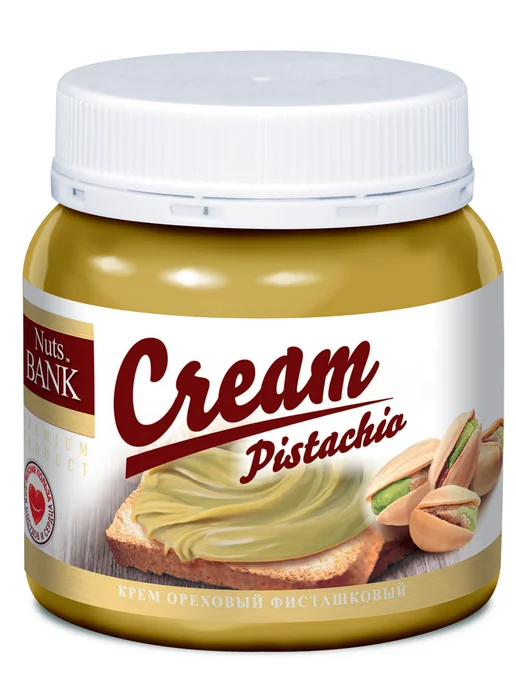 Nuts Bank Крем ореховый фисташковый, 250г, 250 г
