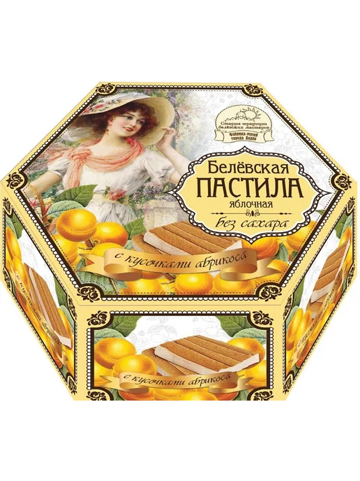 Белевская Пастила Пастила абрикос, 200г, 200 г