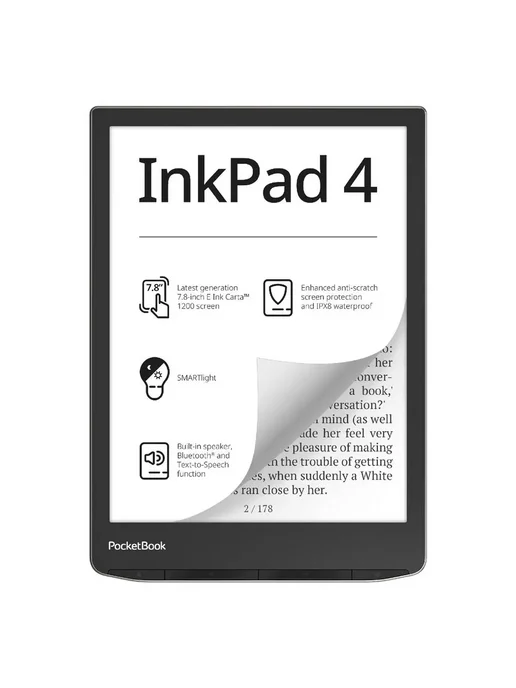 PocketBook 7.8" Электронная книга InkPad 4, вариант, фото 2
