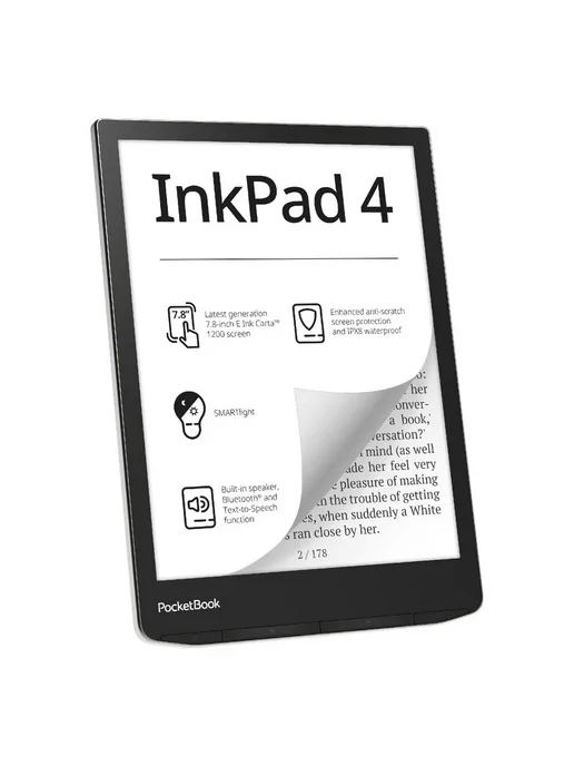 PocketBook 7.8" Электронная книга InkPad 4, вариант, фото 3