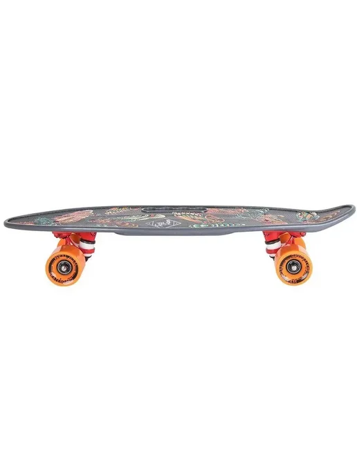 TechTeam Круизер пластиковый Fishboard 23" mini print, grey, серый, фото 4