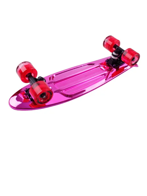 TechTeam Скейтборд пластиковый Metallic 22 pink, розовый, фото 2
