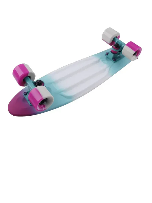 TechTeam Скейтборд пластиковый Multicolor 22 pink-sea blue, синий, фото 2