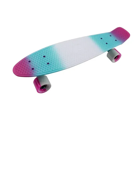 TechTeam Скейтборд пластиковый Multicolor 22 pink-sea blue, синий, фото 3