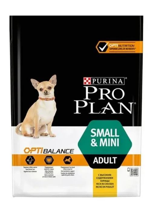 Сухой корм PRO PLAN Маленьких для собак, взрослые, курица, 0,7 кг, фото 7