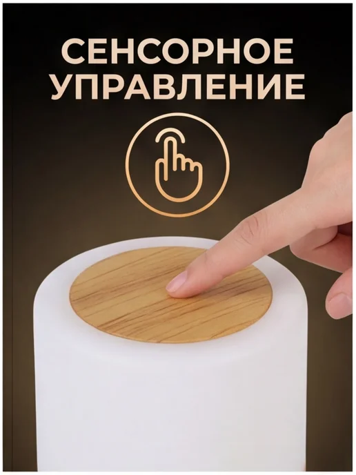 Светильник-ночник капибара, белый, фото 3