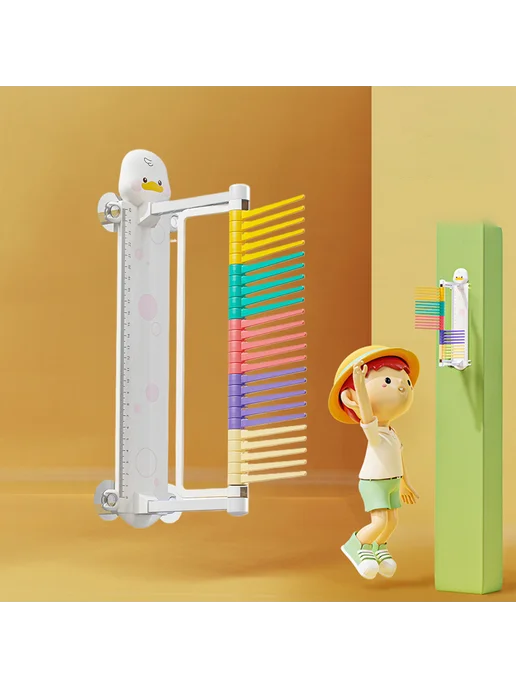 Вертикальный тестер для детей Wall Mount Утка, вариант, фото 7