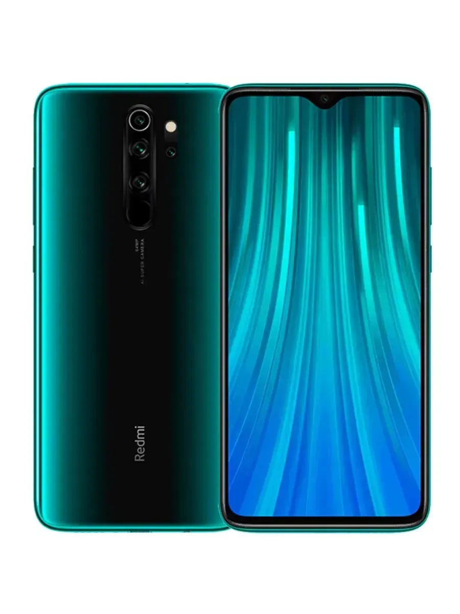 Смартфон redmi note 8 pro зелёный цвет 6ГБ 128ГБ NFC