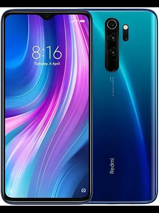 Смартфон Xiaomi Redmi Note 8 Pro 6/128 ГБ, зеленый, фото 4