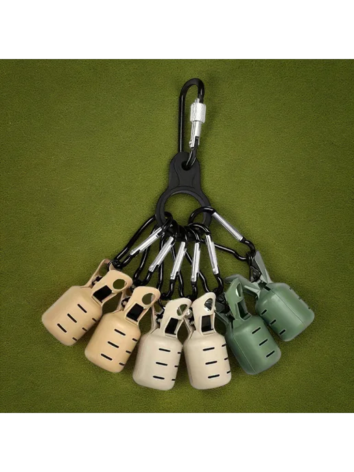 6шт Защитные чехлы на крючки для кальмаров Egi для Webfoot, 6 шт, фото 2