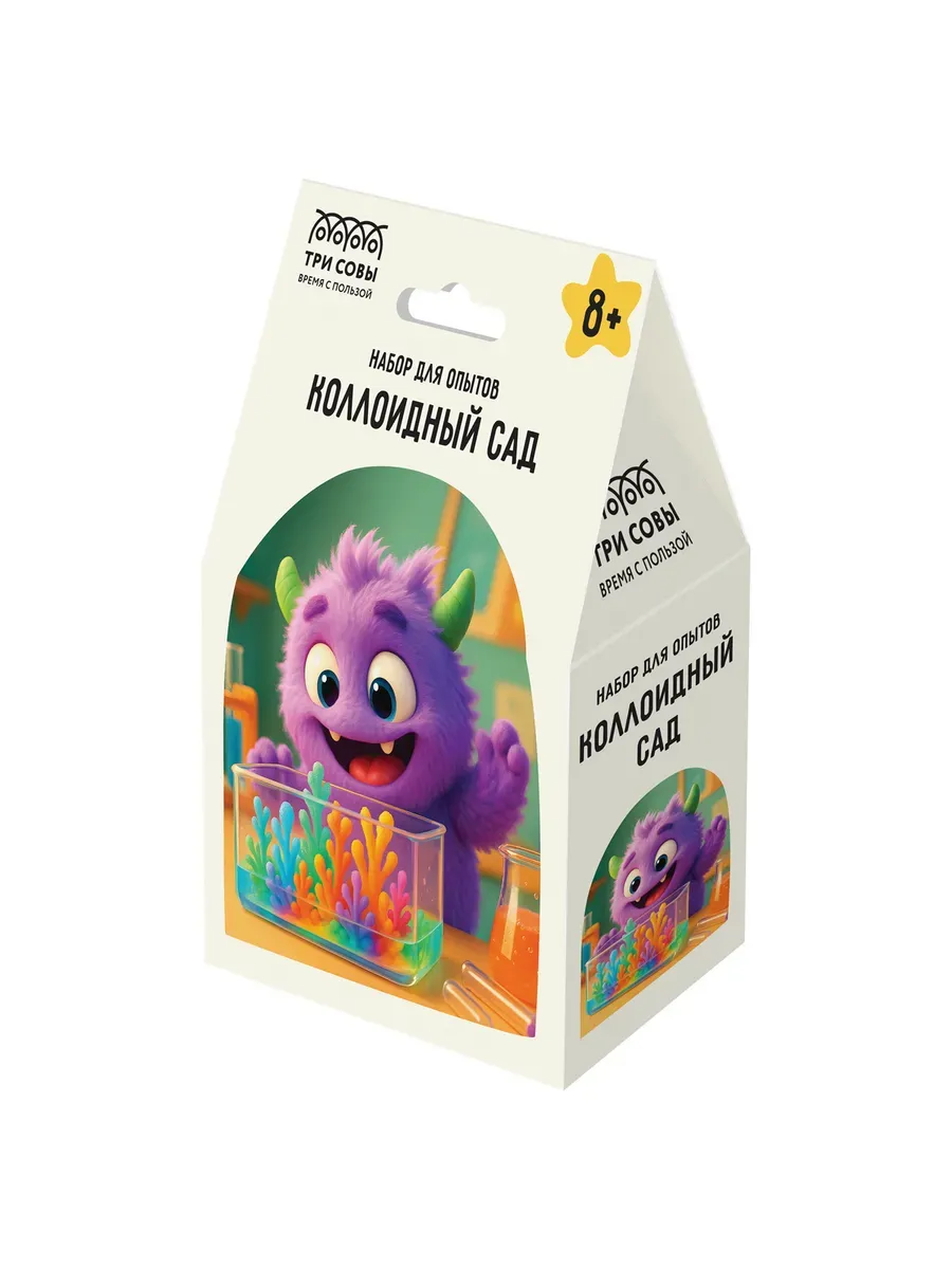 Игра Набор для опытов - Коллоидный сад 172 Три совы