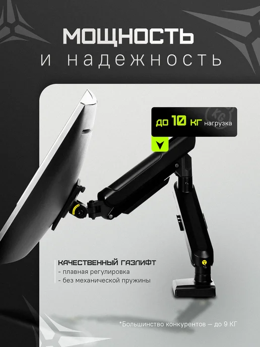 Zone 51 Кронштейн для монитора TITAN Single 13-34", вариант, фото 3