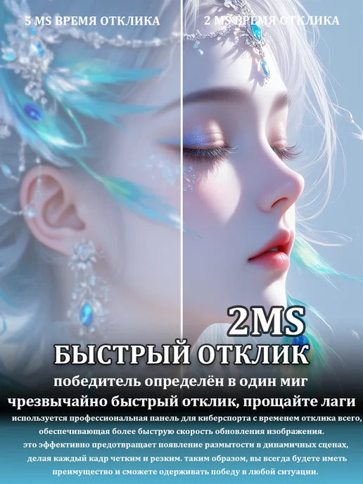 GUVIAL 24" Монитор,1K Full HD,Монитор для ПК-игр, черный, черный, фото 8