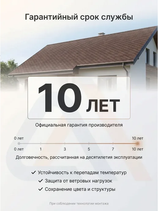 ТехноНИКОЛЬ Гибкая черепица Шинглас Оптима Соната, Коричневый, 3 м2, коричневый, фото 8