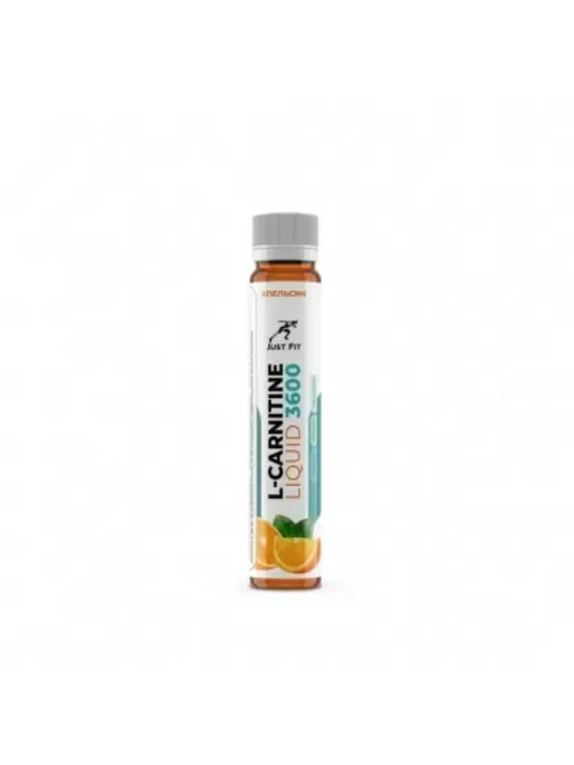 Nutriversum Just Fit L-Carnitine 3600 SHOT 25 мл 20 шт, Апельсин, 25 мл, 20 шт