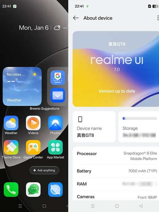 Смартфон realme Gt8 12/12 ГБ, зеленый, фото 4