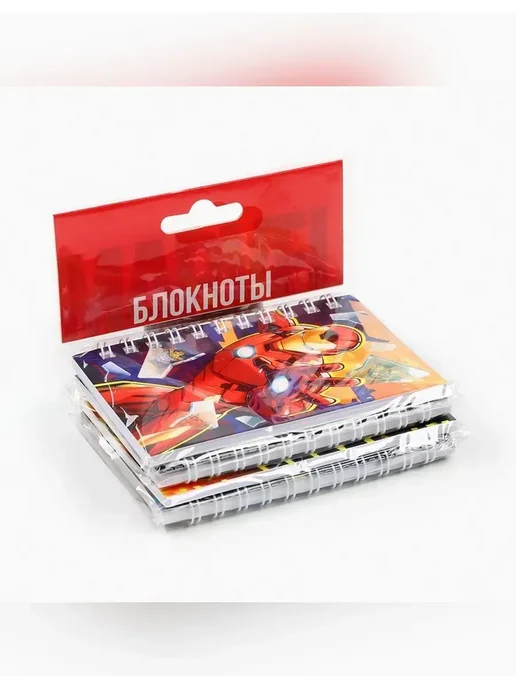 MARVEL Яркий блокнот А7 для творчества и записей, вариант, фото 2
