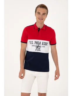 U.S. Polo Assn. Футболка-поло стильная