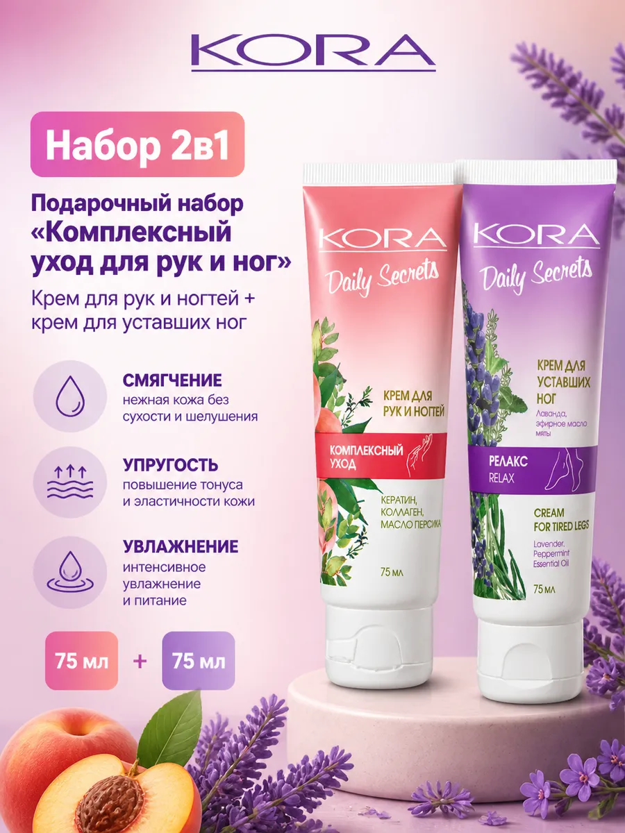 Подарочный набор "Комплексный уход для рук и ног"